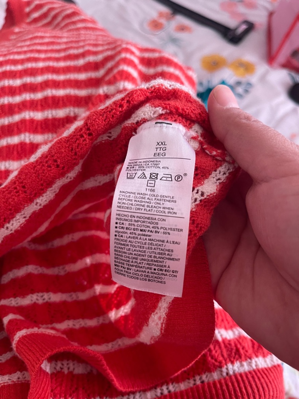 Old Navy Striped Cardigan, XXL - Picture 7 of 7